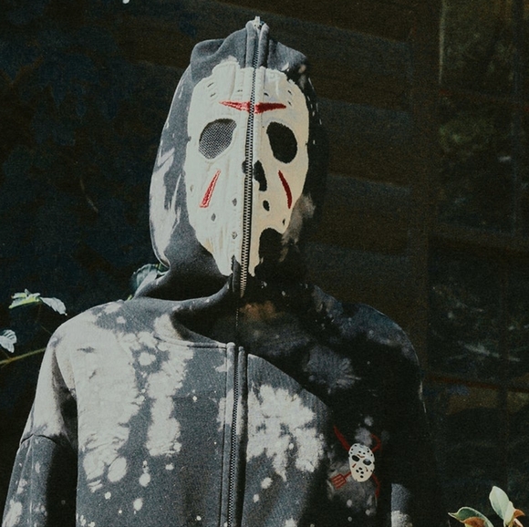 Hoodie w Face Mask - FRI 13TH (NEW) - Picture 2 of 15